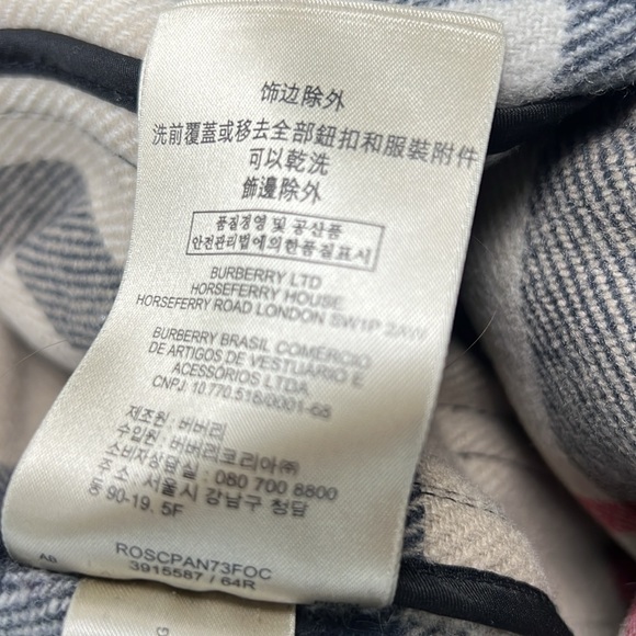 Burberry Brit Wool Toggle Pea Coat Black - Picture 9 of 12